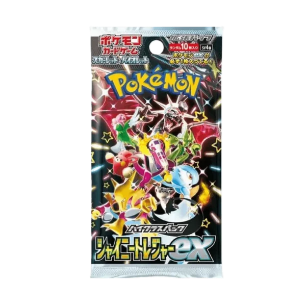 Shiny Treasure ex Busta 10 Carte (JP)